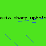 auto upholstery